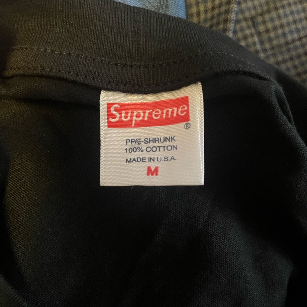 Supreme Dave Blunt Black Graphic Tee - Picture 3 of 4